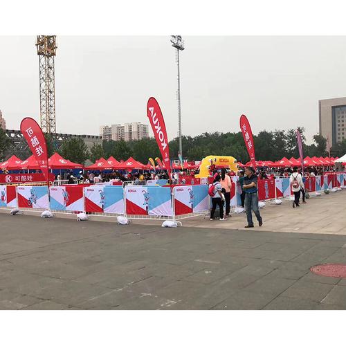 赛事活动运动会背景布热转印上海数码打印制作工厂铁马套沙滩旗
